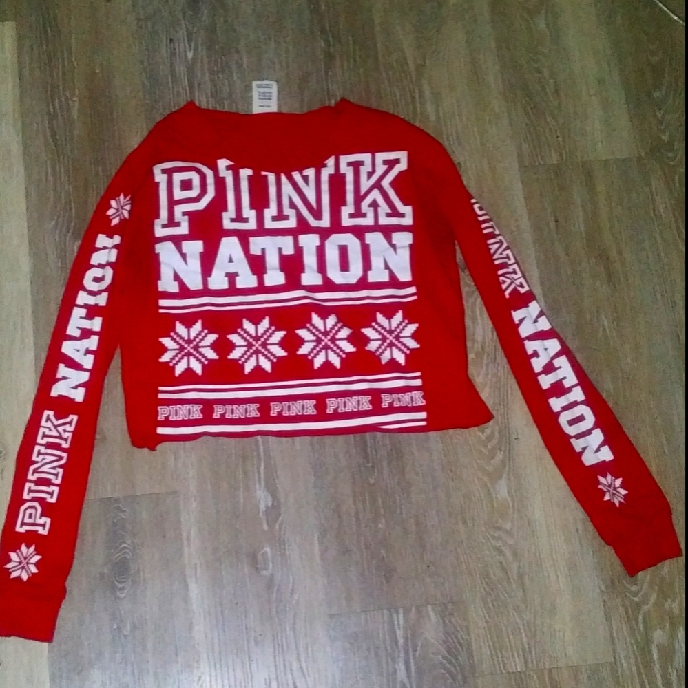 Red Christmas Crop Top